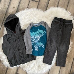 Boys Fall Outfit Size 5 Tony Hawk Hoodie